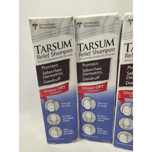 Tarsum Professional Medicated Scalp Treatment Shampoo/Gel 4 oz  × 6 Bottles NEW - Picture 2 of 5